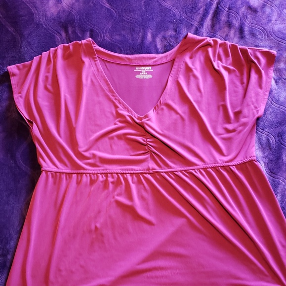 Lane Byrant baby doll top - Picture 1 of 6